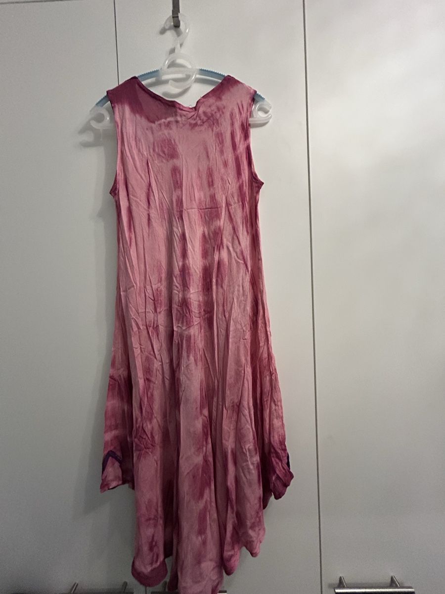 Vestiti: Kleid pink gemustert Grösse Free Size Viskose – Nuovo (secondo la descrizione) da Zürich venduto da robbii13 3