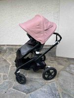 Poussette Bugaboo Fox 3 rose / gris  état comme neuf