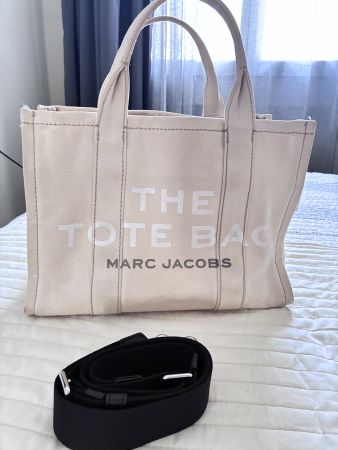 Marc Jacobs The Tote Bag Canvas Beige Zustand gut