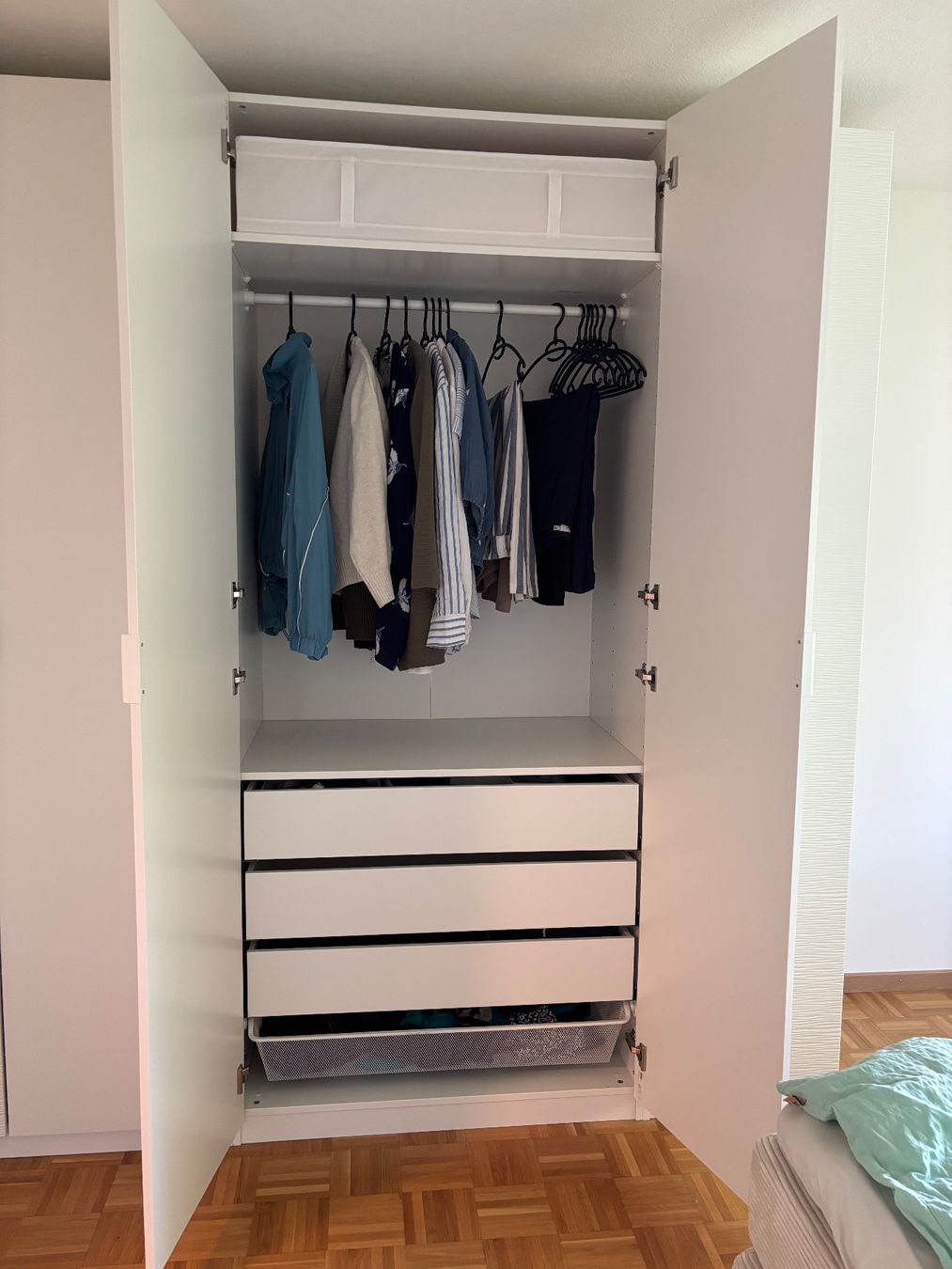 Ikea Armadi: PAX Kleiderschrank, weiss – Usato da Reinach BL venduto da lar_f7hj 4