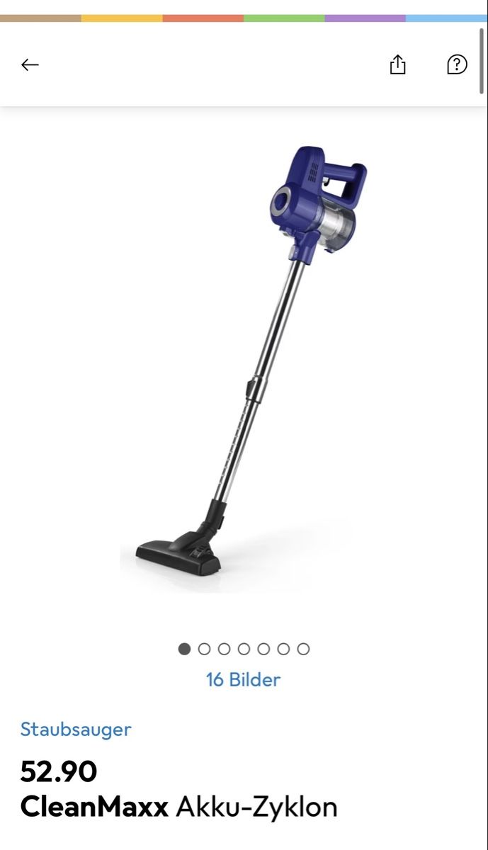Cleanmaxx Aspirateurs & Accessoires: CleanMaxx Akku-Zyklon – D'occasion à Amriswil par fabiiana_b