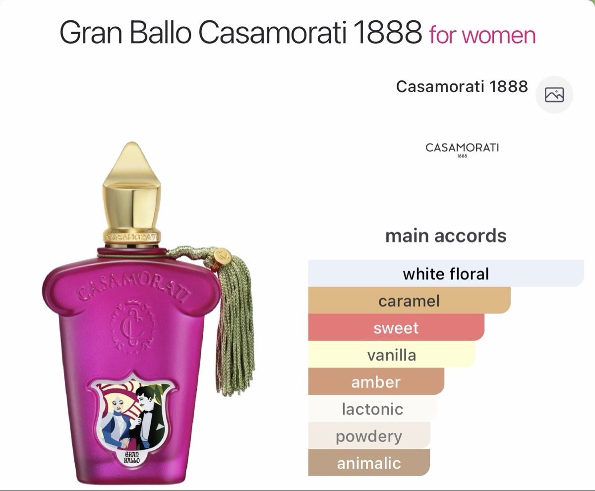 Xerjoff Profumi & Eau de Toilette: Casamorati 1888 Gran Ballo – Nuovo (secondo la descrizione) da Winterthur venduto da Selinnn 2