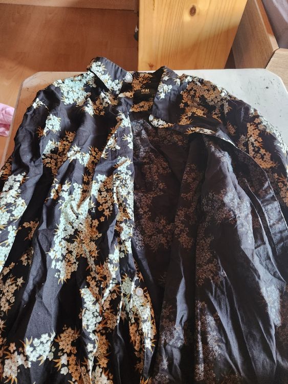 Chemise H&M Marron Taille 40 / L - Occasion Bon état, Très Bon état Selon Vendeur