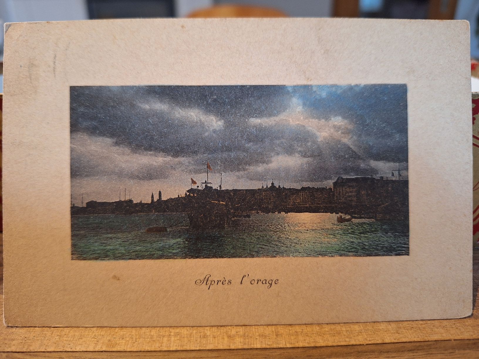 Cartes postales: Aprés l'orage  – D'occasion à Balgach par SIMEON27
