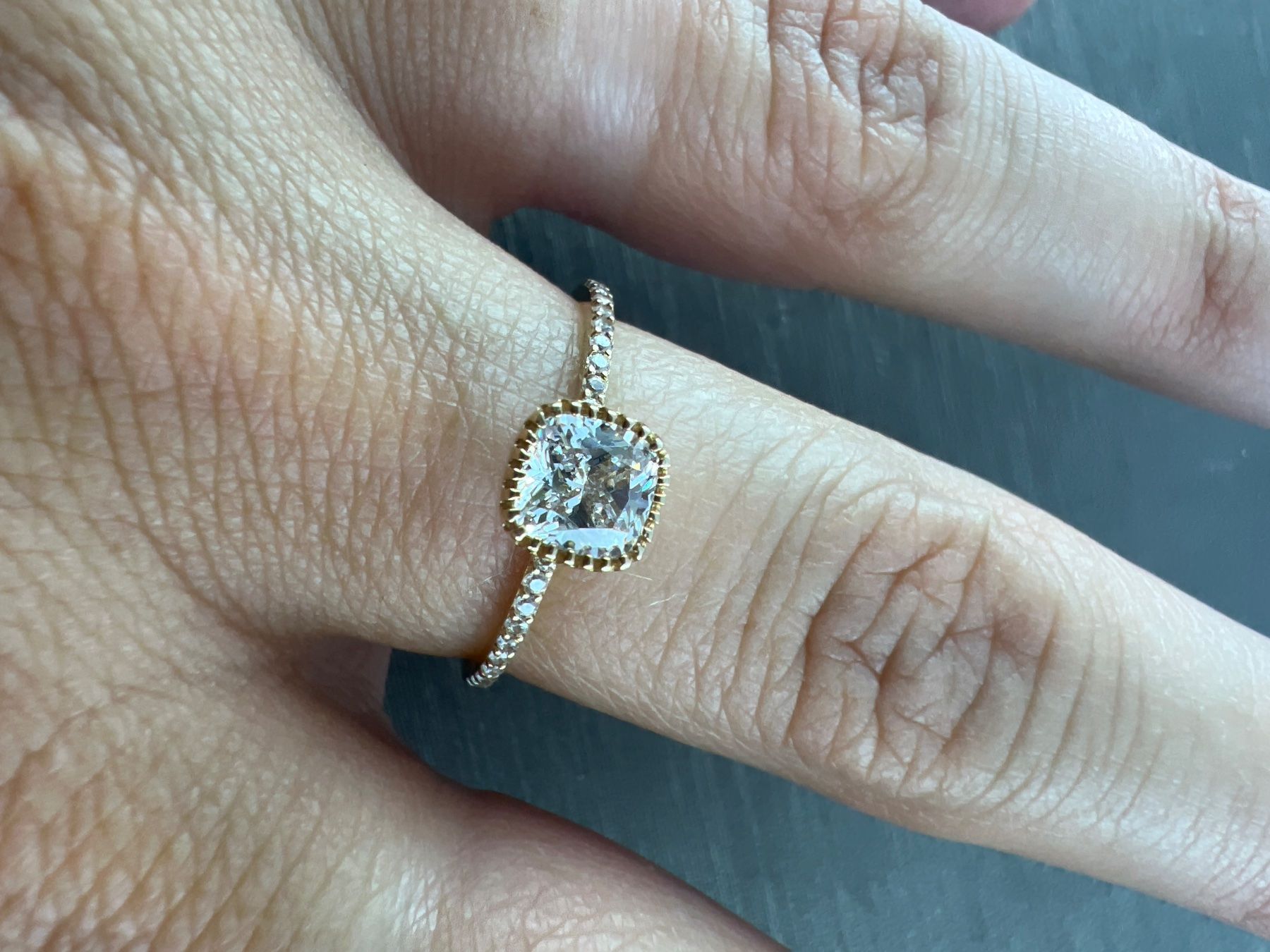 Bagues: Ring 375 Gold – D'occasion à Niederuzwil par leo_8857 2