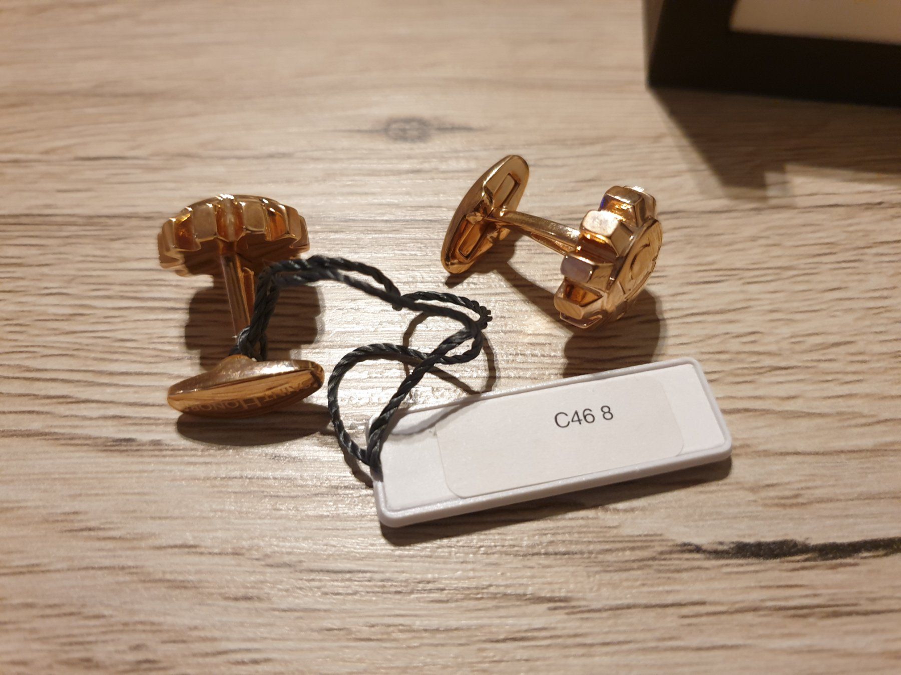 Gemelli: Boutons de manchette SAINT HONORE Paris Neufs – Nuovo e nell'imballaggio originale da Coppet venduto da patgigi 4