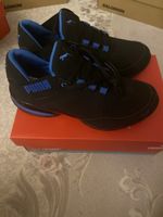 Puma Sportschuhe schwarz blau Grösse 37 neuwertig