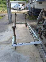 Winterlagerwagen Segelboot Corsaire 