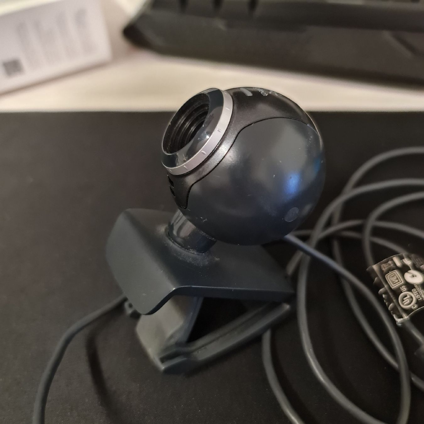 Logitech Webcam: Logitech Webcam V-U0004 USB Camera Black Used Condition – Usato da Sullens venduto da mar_kf2m 1