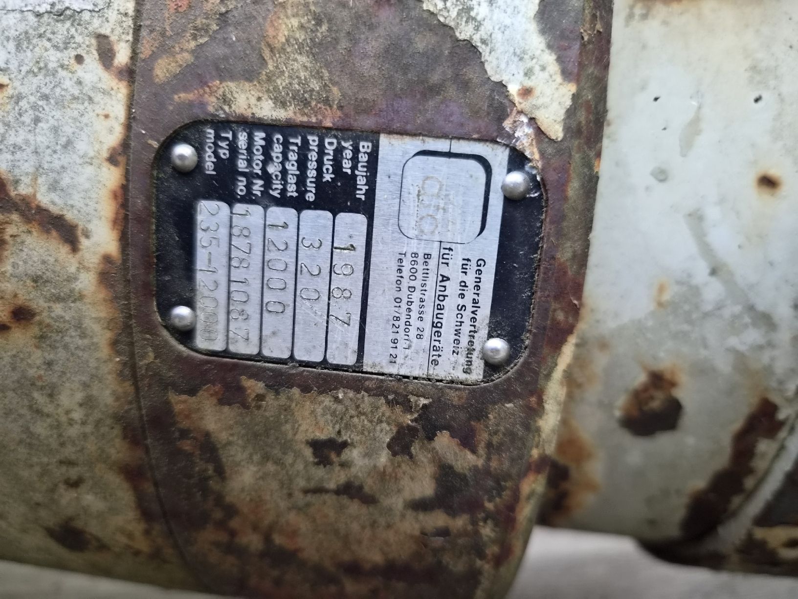 Greifer: Schalengreifer – Gebraucht aus Altikon von FMG678 4