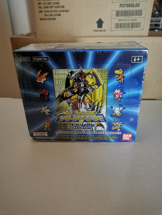 Digimon Card Game Classic Collection EX01 Booster Display Kaufen