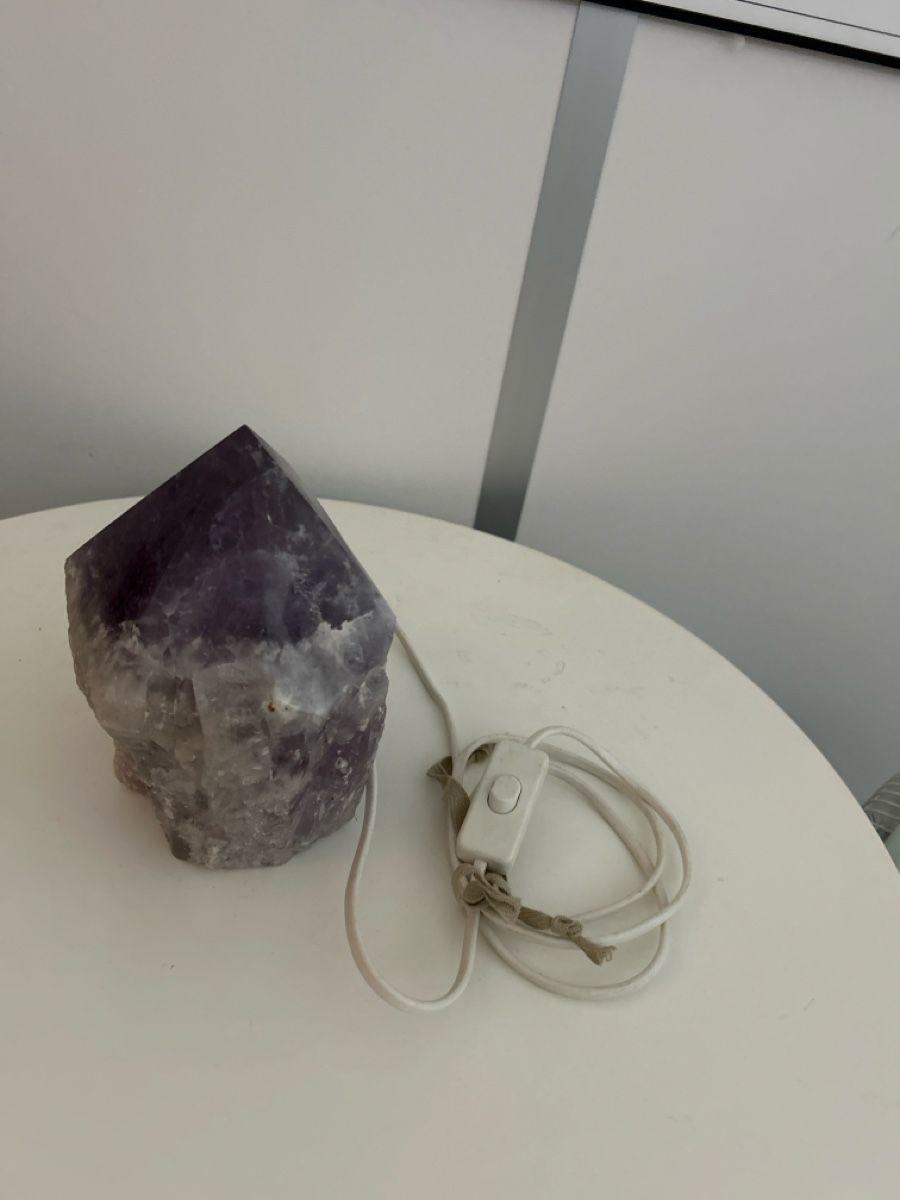Mineralien & Heilsteine: Amethyst Lampe Kristall gross  25 cm h – Neu (gemäss Beschreibung) aus Umiken von AzizaAmar20 3