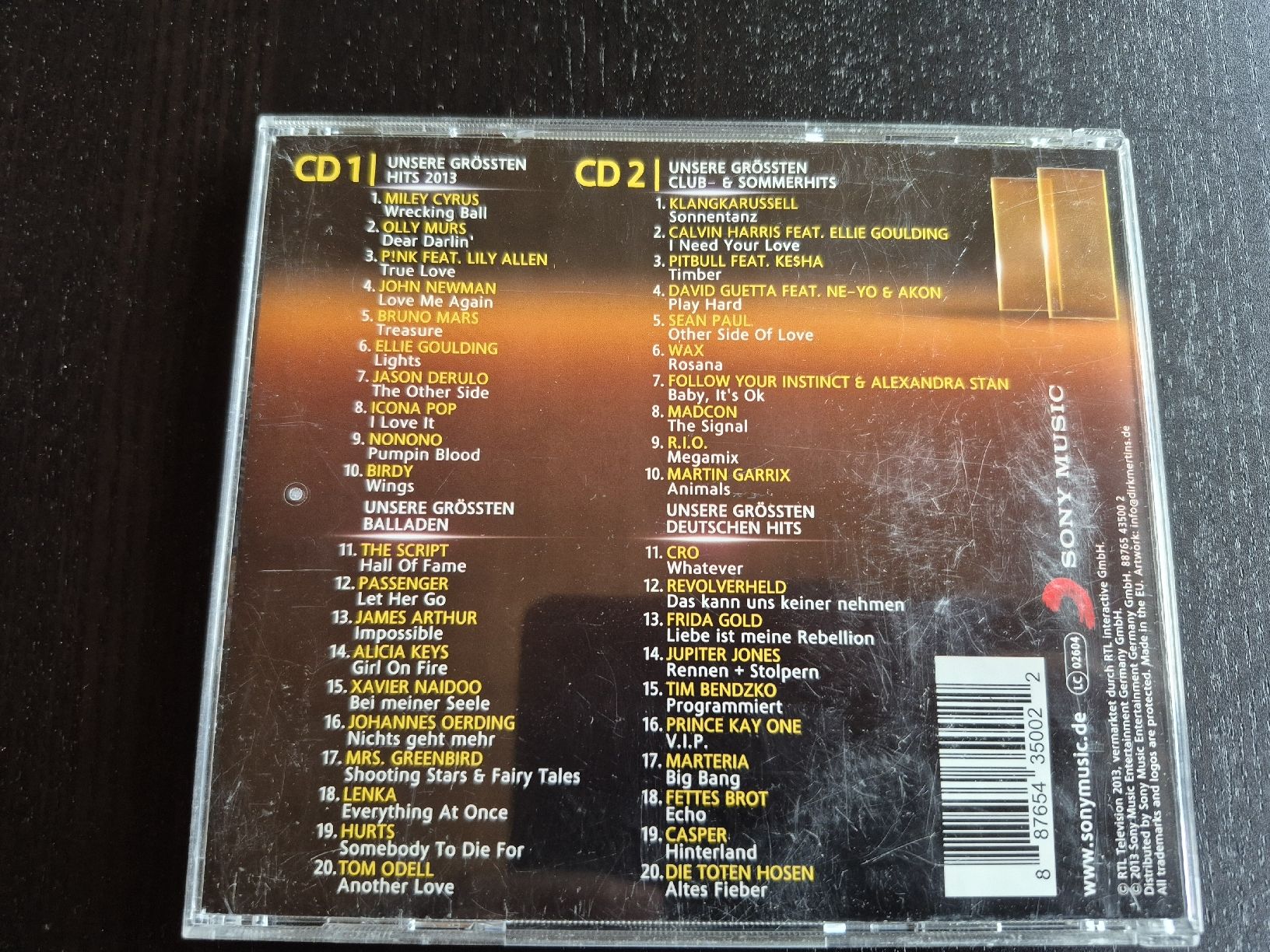 CD: RTL Hits 2013 - Doppel CD Album – Usato da Bern venduto da Roibusch 2