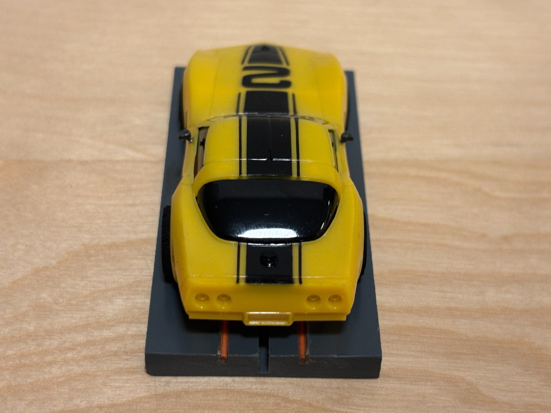 Tyco Piste: Tyco Corvette gelb/schwarz #2 – Usato da Bülach venduto da h0slotch 3