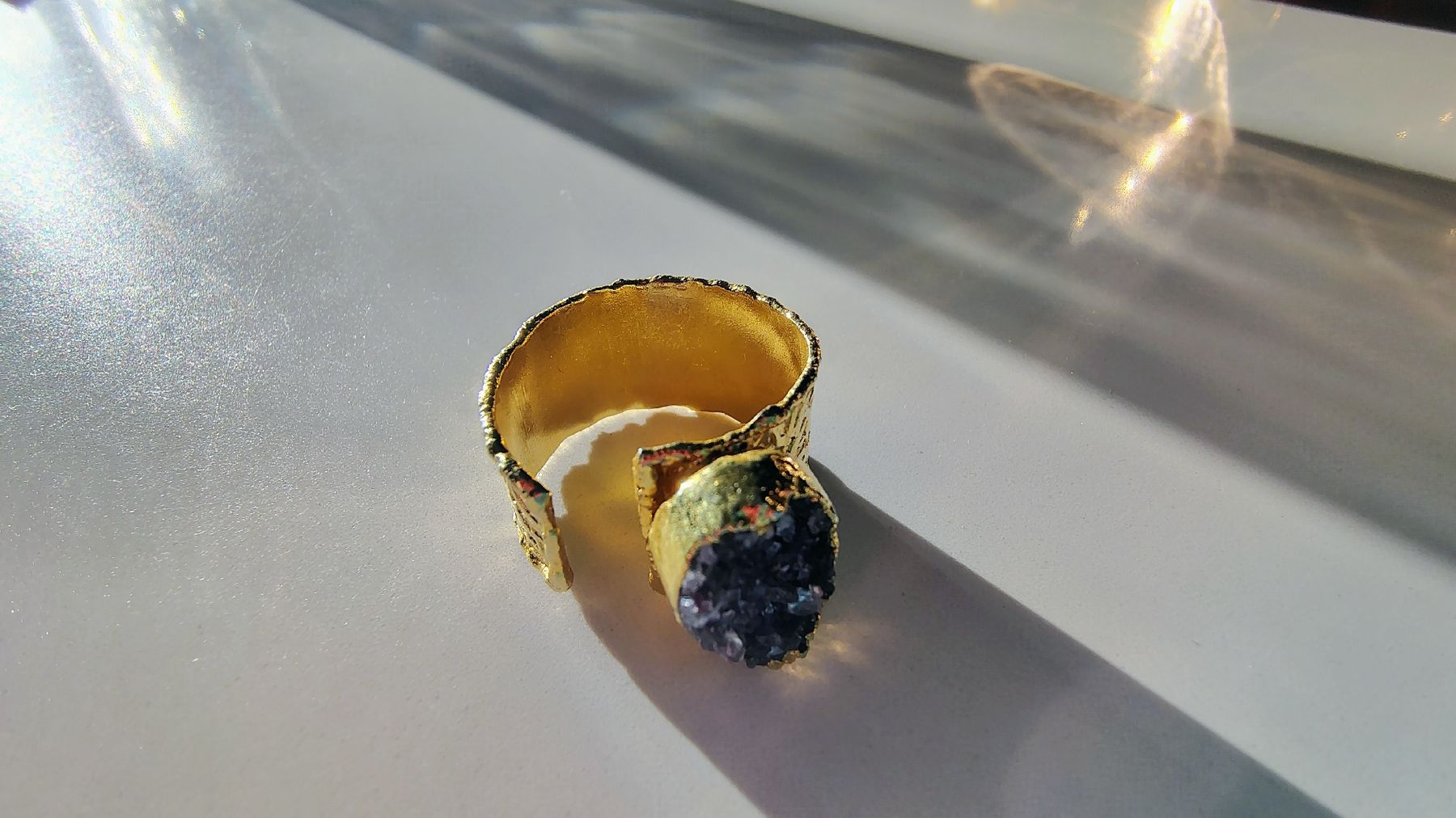 Bagues: Bague ajustable style Boho achetée chez créatrice en italie – Neuf (Voir description) à Puidoux par Sophia70 2
