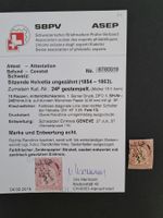 Strubel 24F mit Attest SBK 450 Geneve 27.7.1857