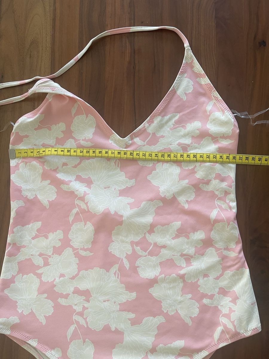 H&M Costumi da bagno & Bikini: Badeanzug rosa weiss geblumt Grösse 40 – Nuovo (secondo la descrizione) da Adliswil venduto da JadrankaR 2