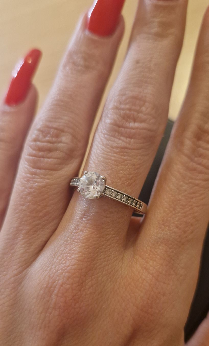 Swarovski Anelli: Bague swarovski argentée taille 65 – Nuovo (secondo la descrizione) da Versoix venduto da aline_b 2
