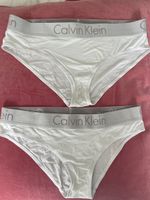 Calvin Klein Damenslips, weiss, Grösse L
