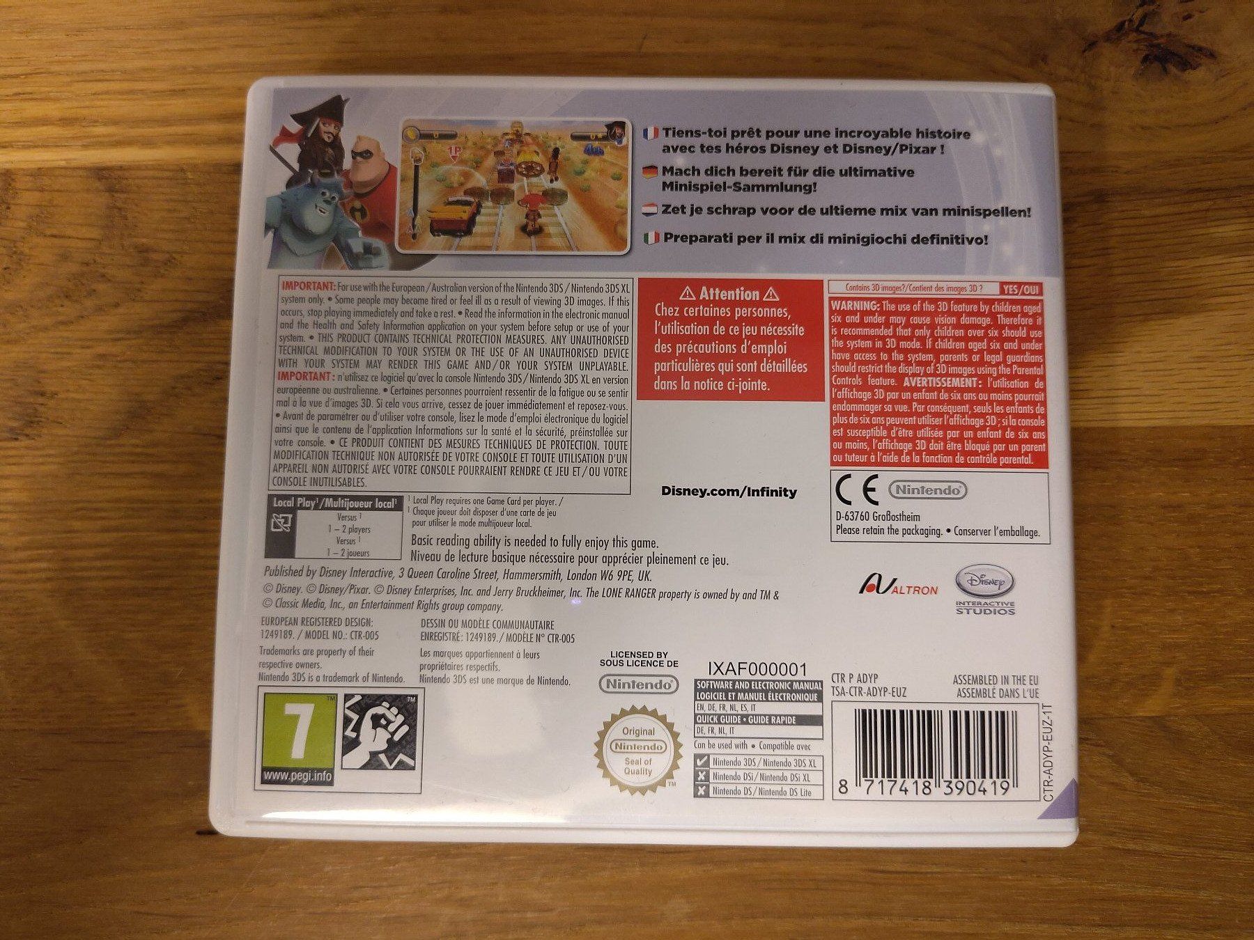 Nintendo Spiele: Disney Infinity - Nintendo 3DS – Gebraucht aus Kloten von SuperRetroPixels 1