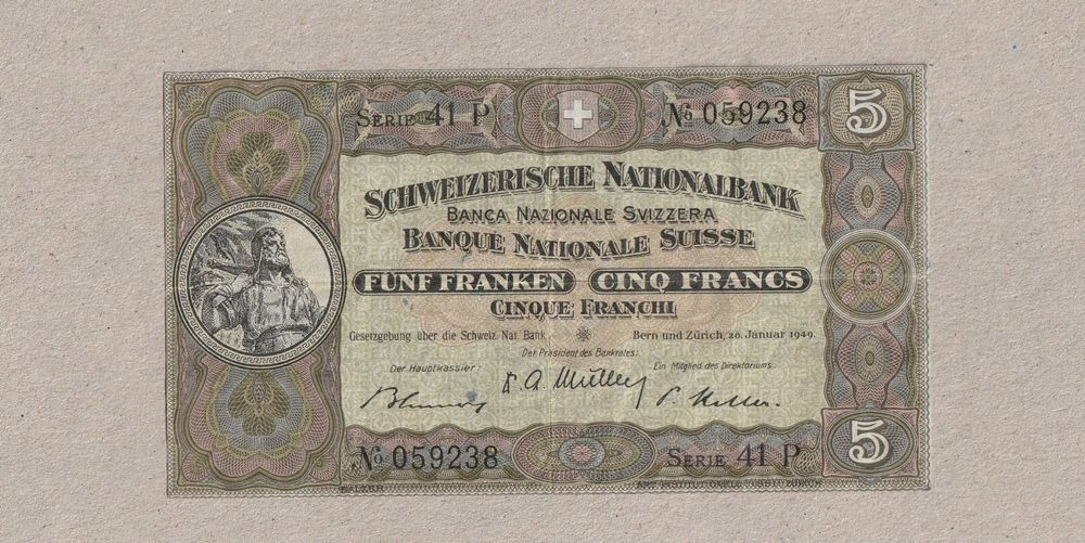 5er, 10er und 20er Note Schweiz (Gebraucht) in Würenlingen für CHF 12 ...