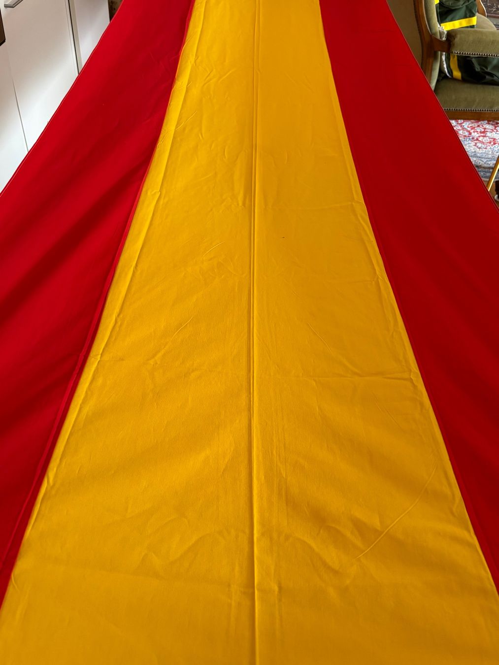 Altra biancheria da tavola: Tischtuch / Stoff Spanien Flagge rot -gelb – Nuovo (secondo la descrizione) da Luzern venduto da Sontru 2