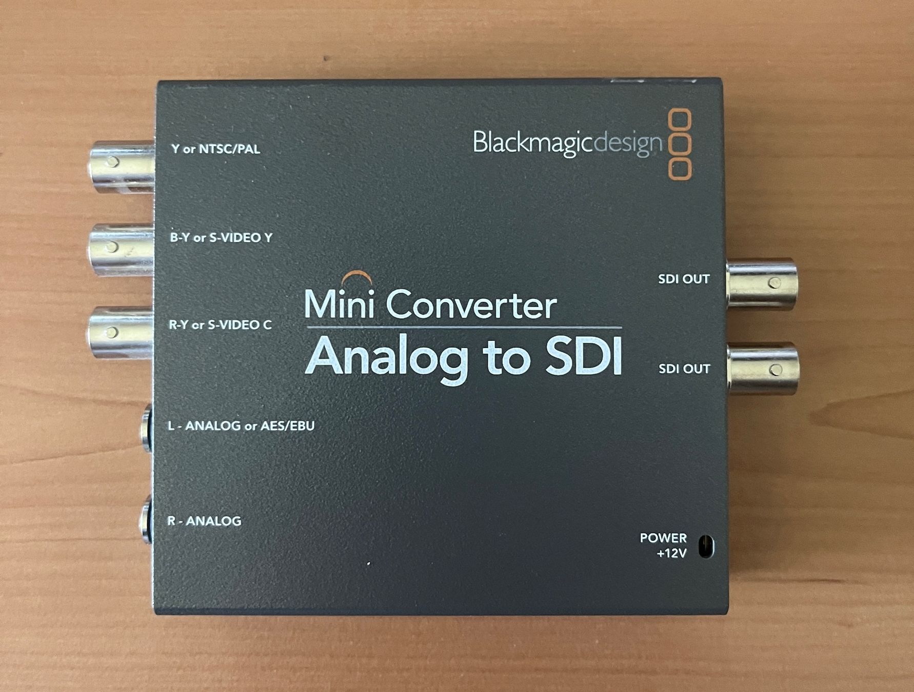 Blackmagic Convertitori: Blackmagic Converter Analog to SDI – Usato da Matten b. Interl venduto da kim8952