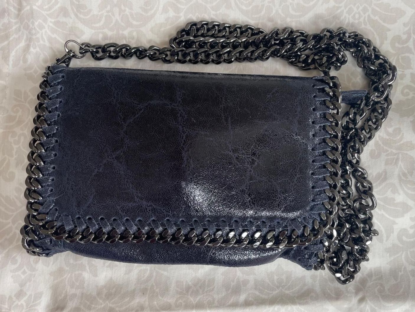 Taschen für Damen: Echtleder Handtasche-made in Italy – Neu (gemäss Beschreibung) aus Stein AR von elifi88 1