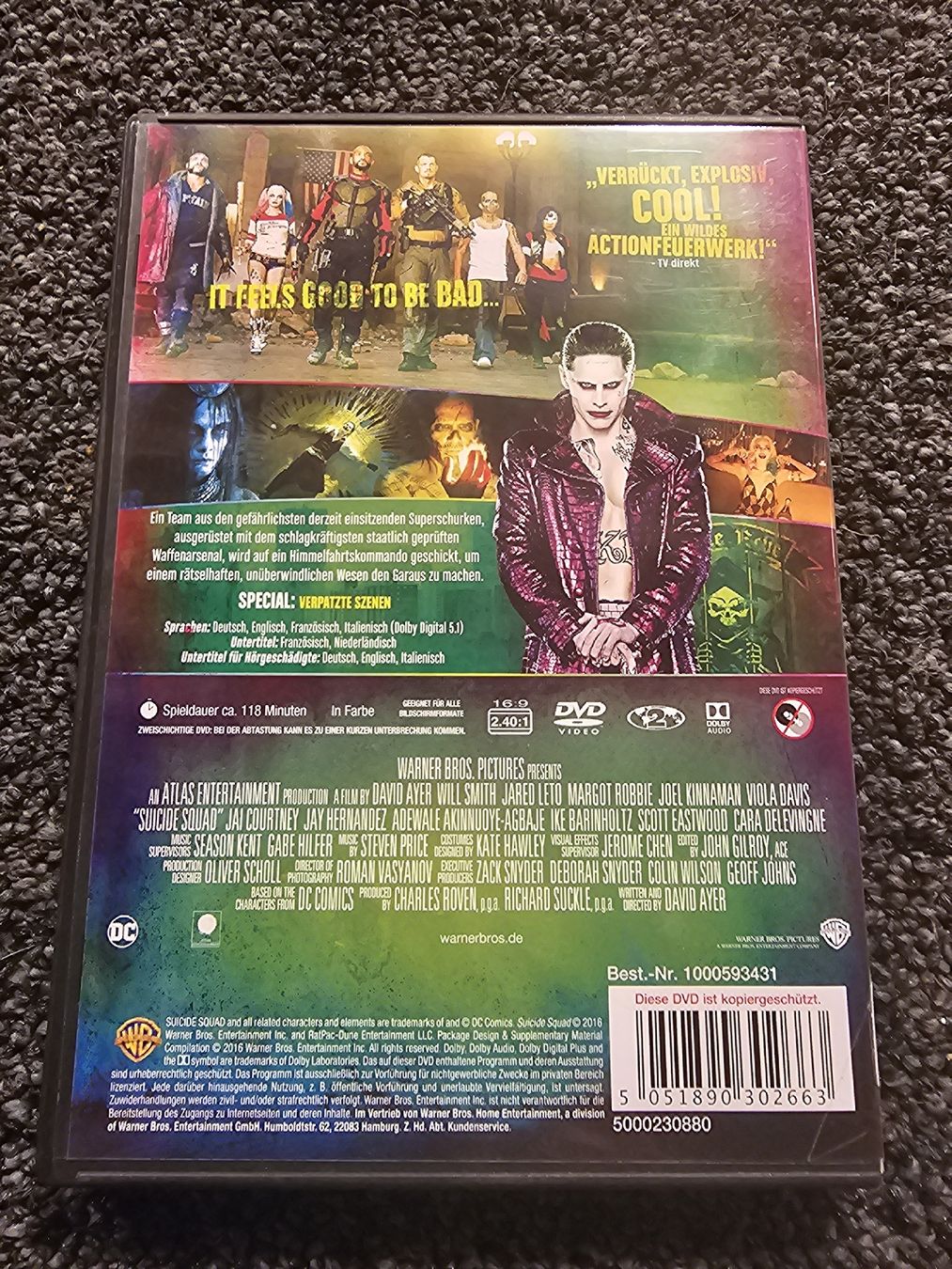 Tutti i DVDs: DVD Suicide Squad (22855) – Usato da Ruswil venduto da jan_bxl5 1