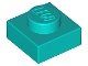 Lego Dark Turquoise Plate 1 x 1 24 Stück