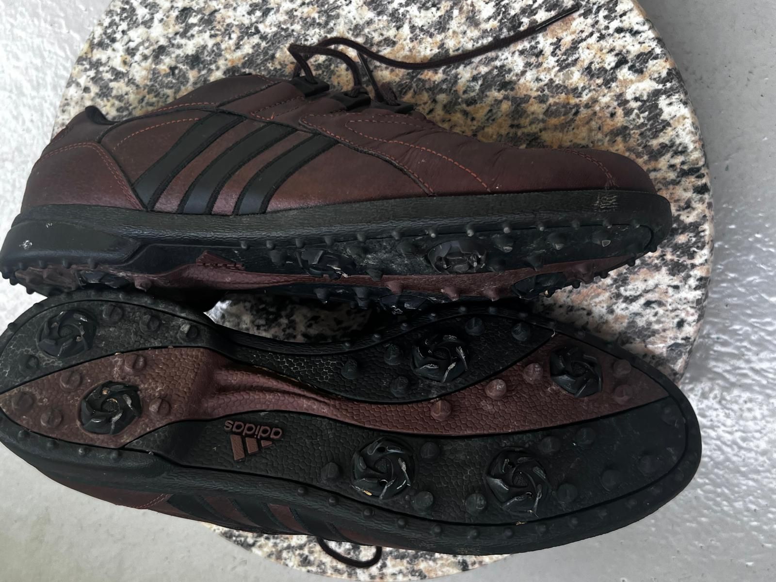 Adidas Scarpe da uomo: Adidas Golf EVN791 Leder Spikes – Usato da Jona venduto da curlie_82 1