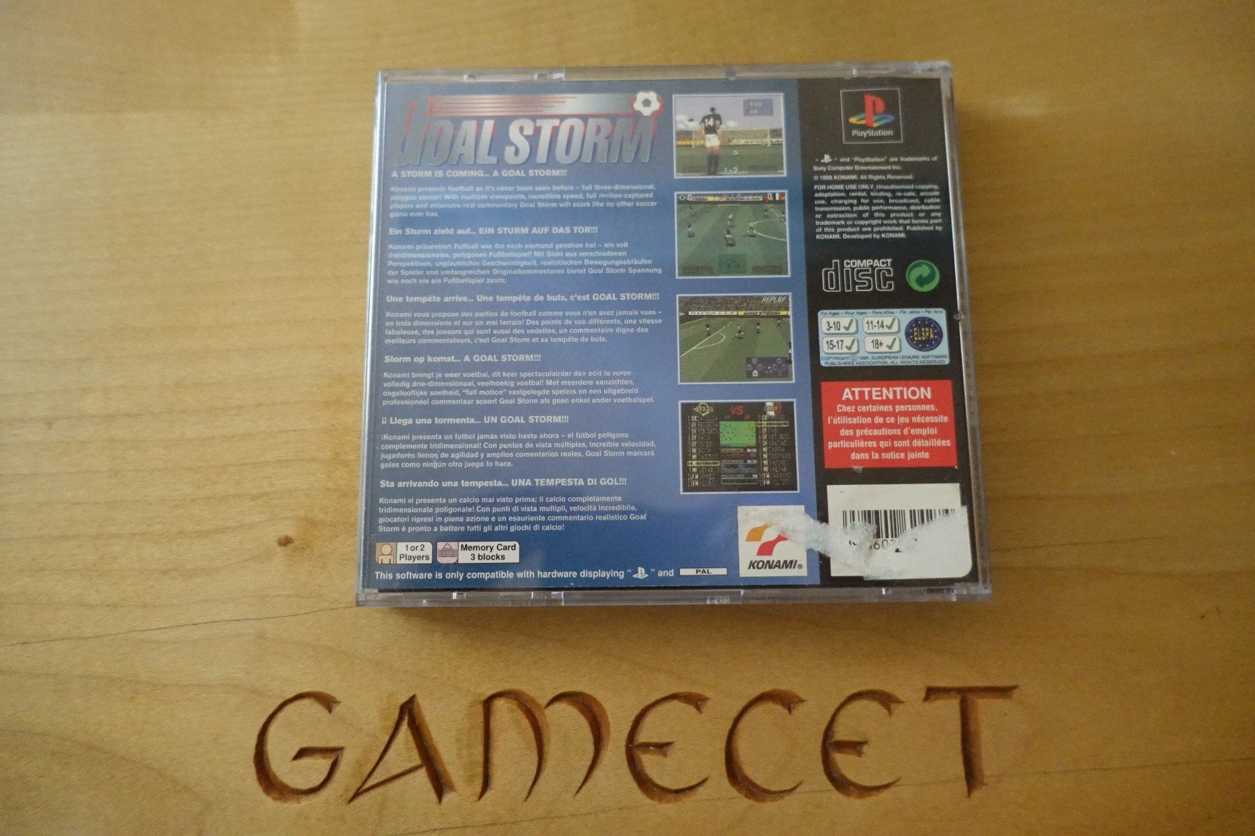 Sony Spiele: Goal Storm – Gebraucht aus Steinach von Gamecet 2