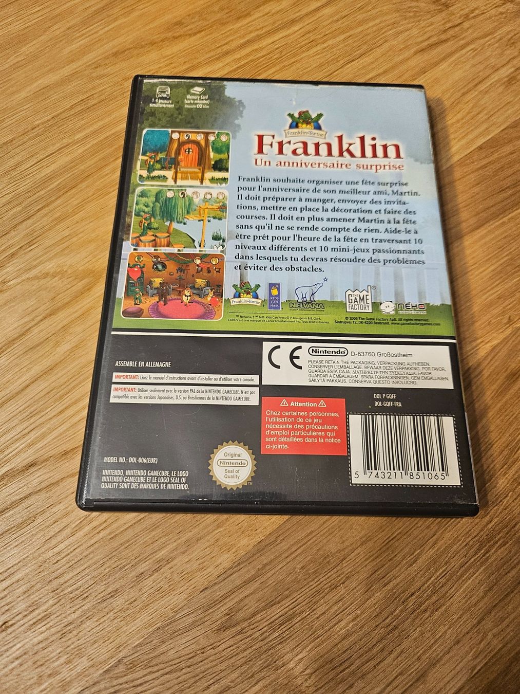 Spiele: Franklin Gamecube GC selten – Gebraucht aus Bern von DracuLau 1