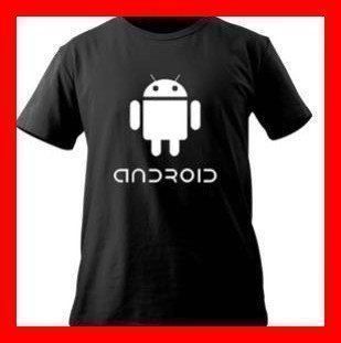 T-Shirts: Android T-Shirt L Samsung Google Handy Galaxy Natel System – Neu und originalverpackt aus Dättlikon von easythings