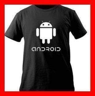 Android T-Shirt L Samsung Google Handy Galaxy Natel System