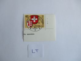 Voll Letzttagsstempel der Poststelle 2852 Courtètelle JU