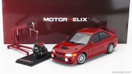 1:18 Mitsubishi Lancer Evo IV Motorhelix Limited 499 pcs