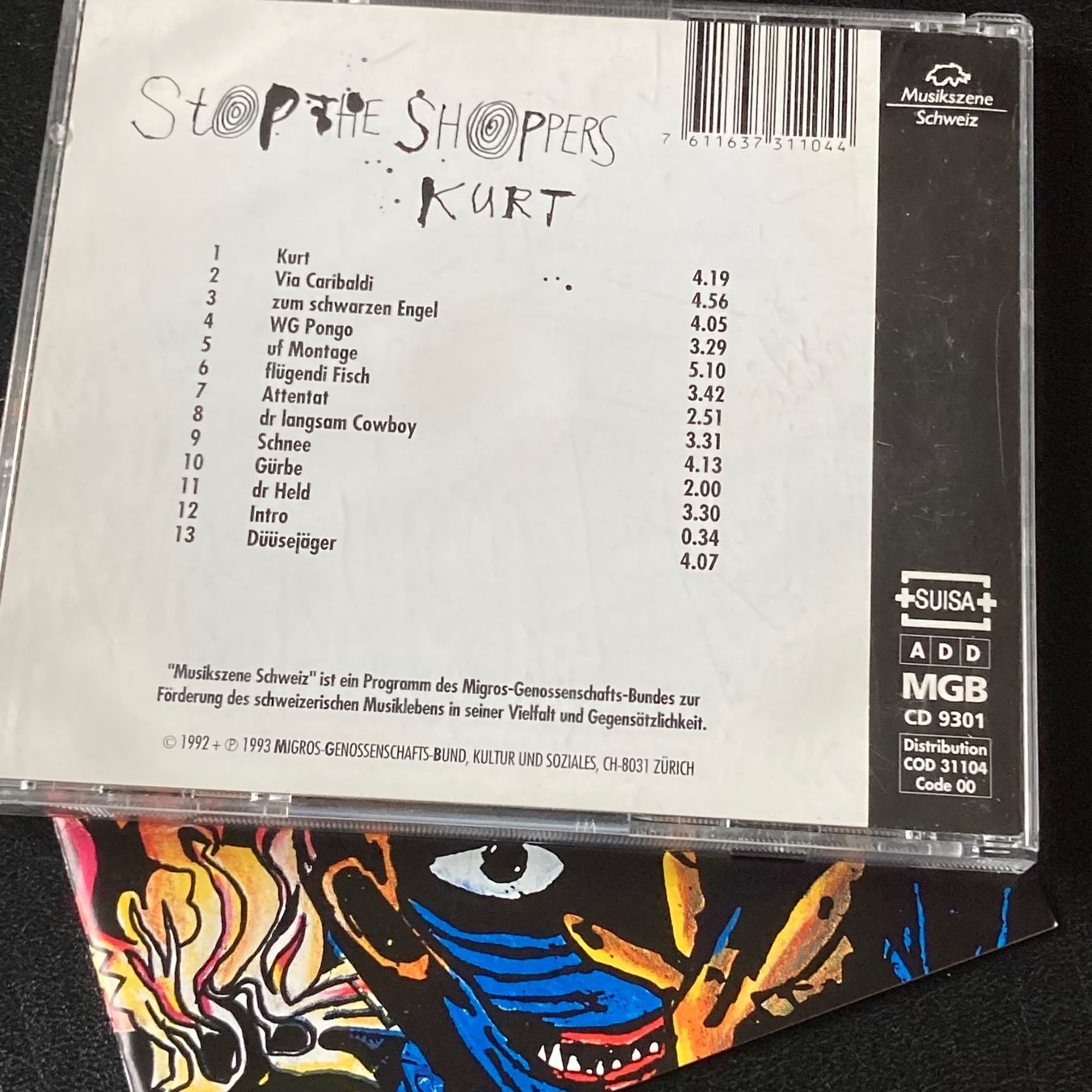 CD: Stop The Shoppers - Kurt – Usato da Bern venduto da Ntsamina 1