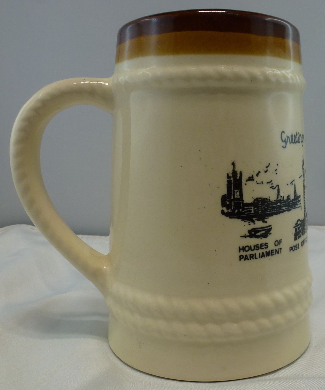 Gläser: Bier-Humpen Greetings from LONDON – Gebraucht aus Murgenthal von B.StM 5
