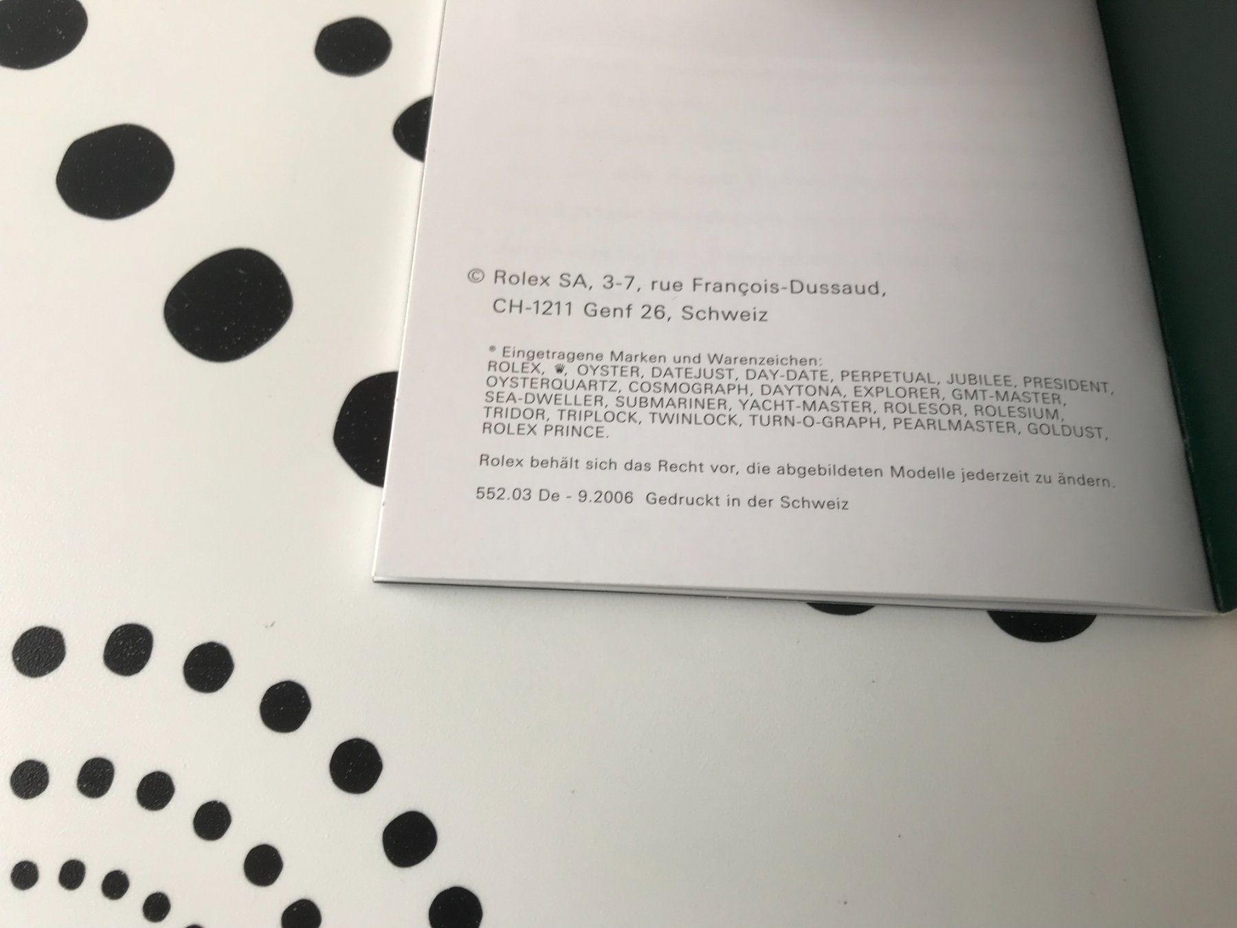 Rolex Documenti: ROLEX DATEJUST - OPERATING INSTRUCTIONS - DE !!! – Usato da Epalinges venduto da watchforyou 3