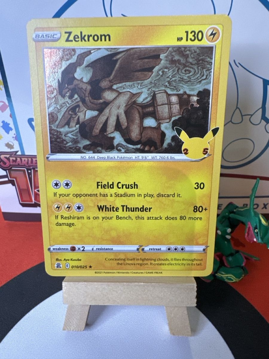 Pokémon Carte collezionabili: POKÉMON / Zekrom / Celebrations – Usato da Herzogenbuchsee venduto da TCG-High-Quality
