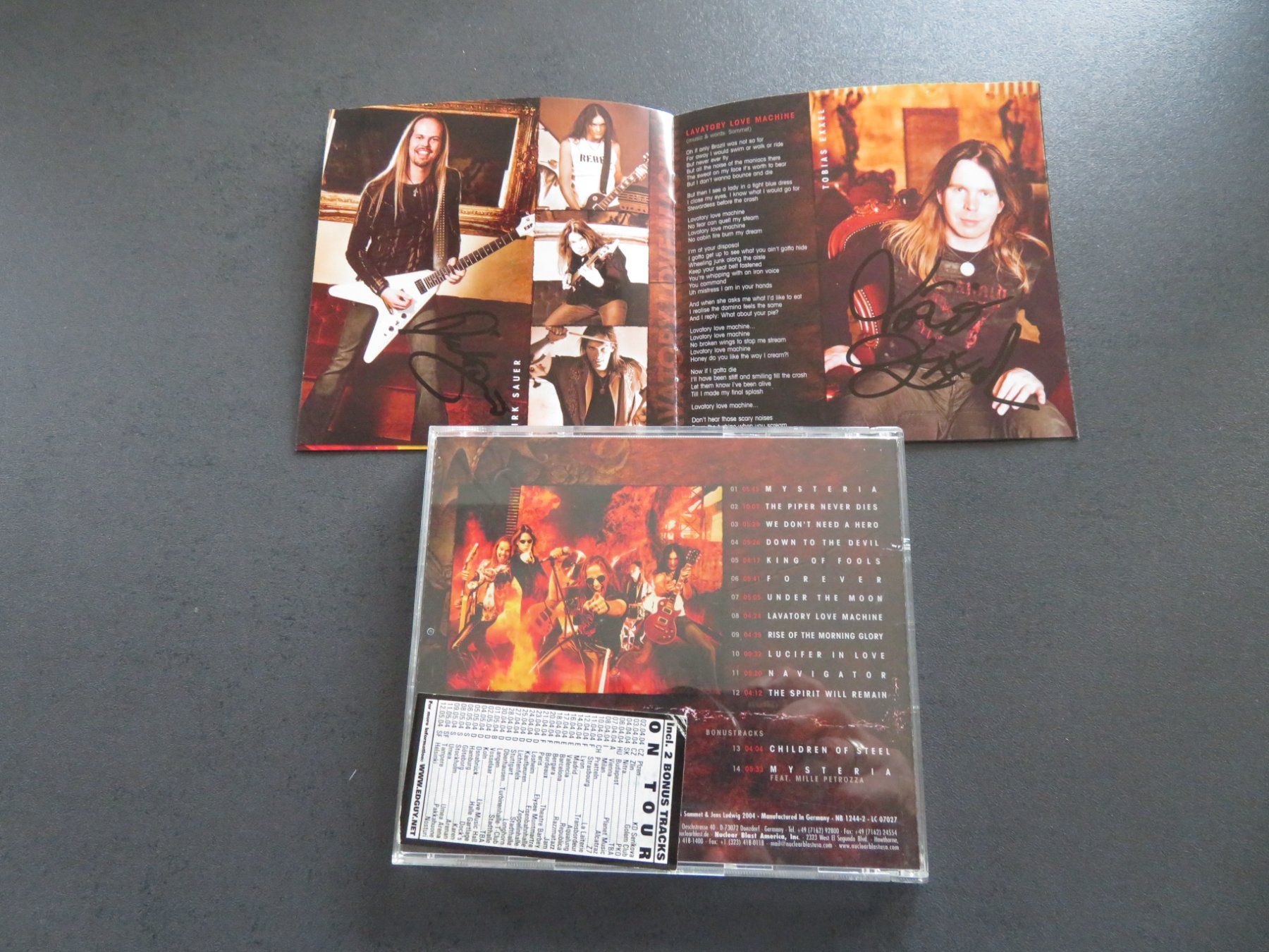 CDs: EDGUY Hellfire Club 2004  SIGNED!!!   Heavy Metal CD RAR – Gebraucht aus Niederbipp von Onyx32 2