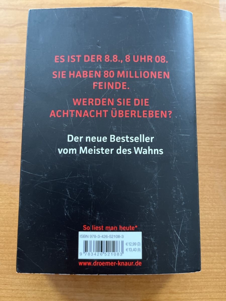 Livres: Sebastian Fitzek Buch – D'occasion à Liebefeld par 75_8j6h 3