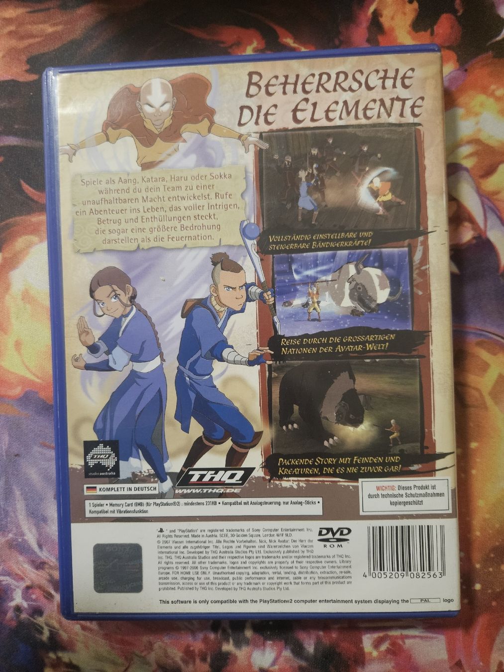 Sony Giochi: Avatar: Der Herr der Elemente - PS2 Spiel, Deutsch – Usato da Liestal venduto da CrystalCardToyShop 2