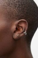 YSL Yves Saint Laurent Opyum Cassandre Logo single ear cuff