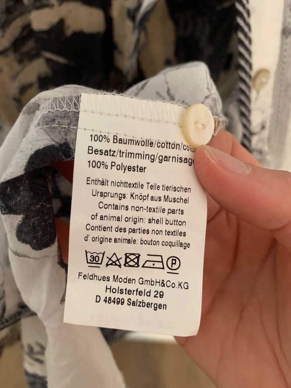 Camicette: Creation Leardini Bluse Hemd Gr. M / L – Usato da Fislisbach venduto da KolibriSecondhand 9
