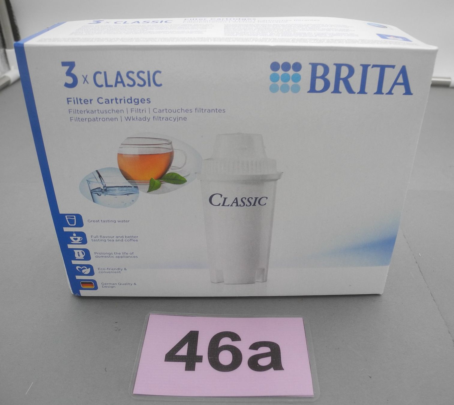 Sanitari: Brita Classic Filterkartuschen 3er Pack Wasserfilter,Nr. 46a – Nuovo e nell'imballaggio originale da Kottwil venduto da Crazyrolf