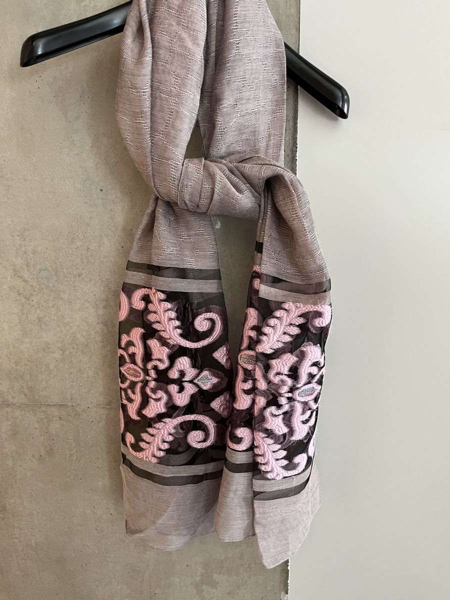 Foulards, Tücher & Schals: Écharpe rose soie – Neu (gemäss Beschreibung) aus St. Prex von Nikolletta 5