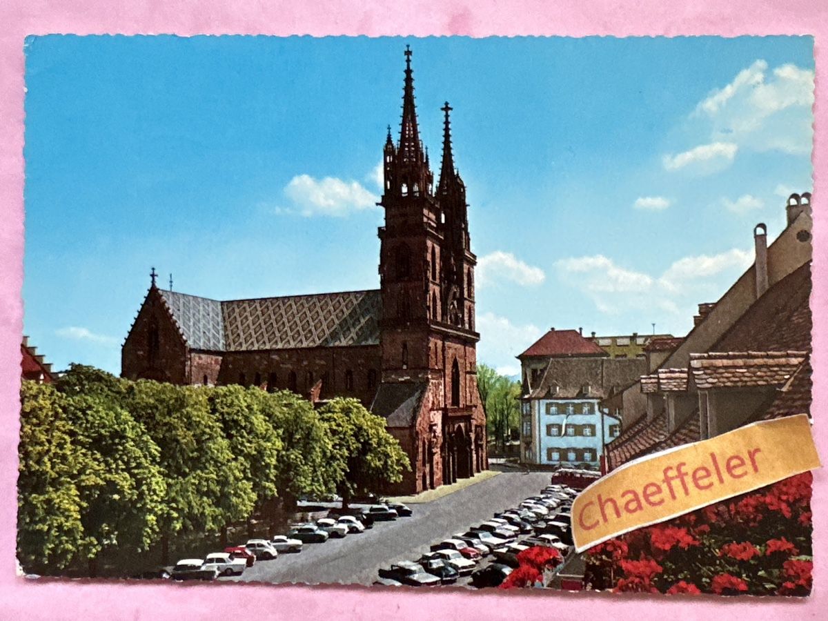 Cartes postales: 1933 Basel, das Münster  – D'occasion à Zürich par Chaeffeler