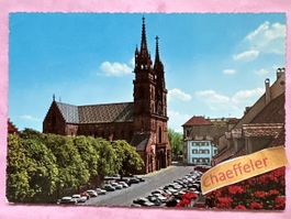 1933 Basel, das Münster 